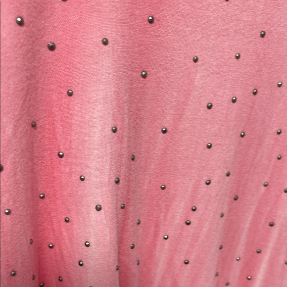 Pink Fringe Women's Top - Picture 2 of 6